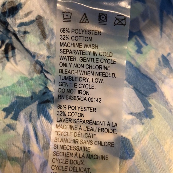 ALIA NWT SIZE 18  SOFT 3/4 SLEEVE AQUA DENIM FRONT POCKETS ROUNDED COLLAR #025 - Picture 8 of 12